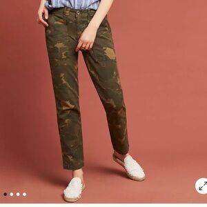 Anthropologie Wanderer Camo Utility Pants